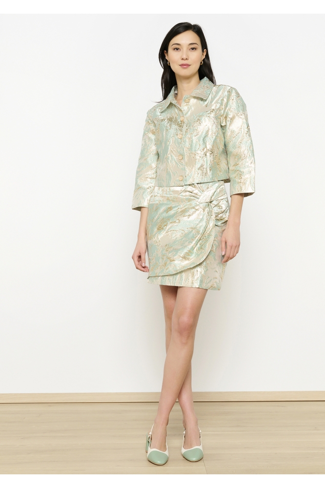 JS JACQUARD 07101346 1723 Mint Green